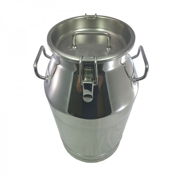 Κάδος ανοξείδωτος 30 λίτρων με καπάκι